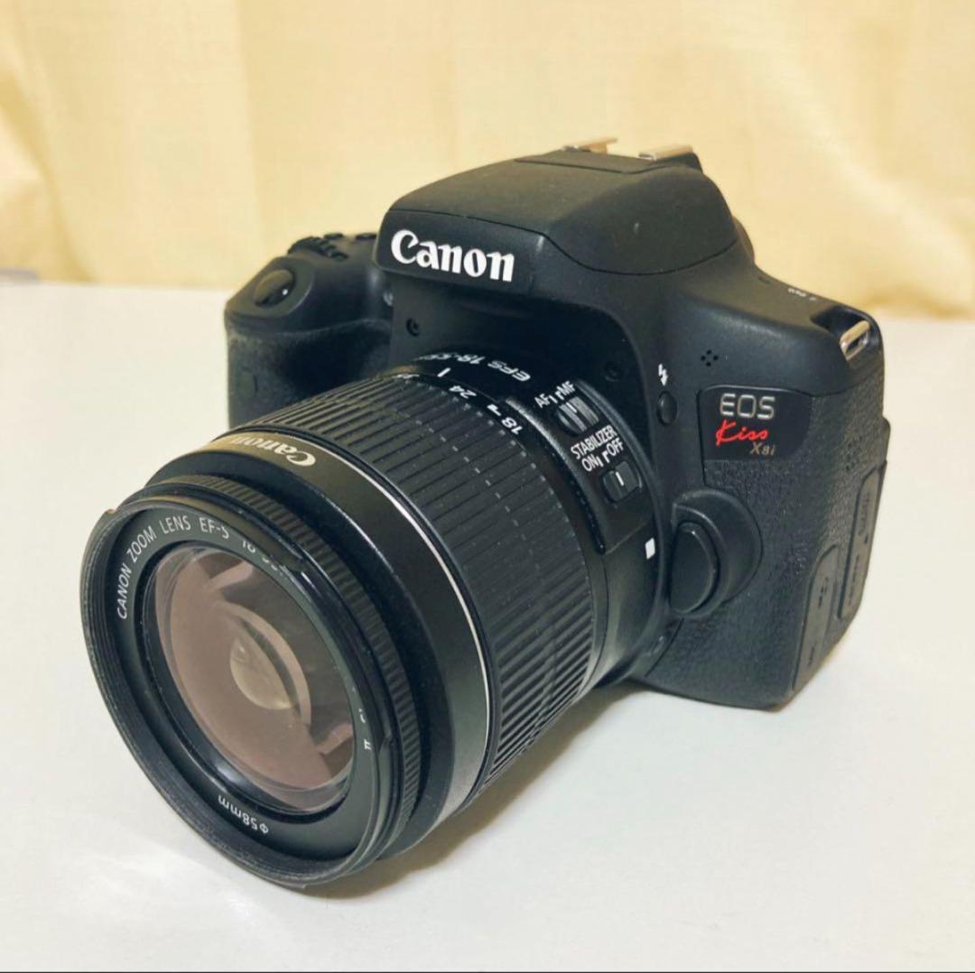 高性能！カメラ Canon kiss X8i 一眼レフ レンズセット