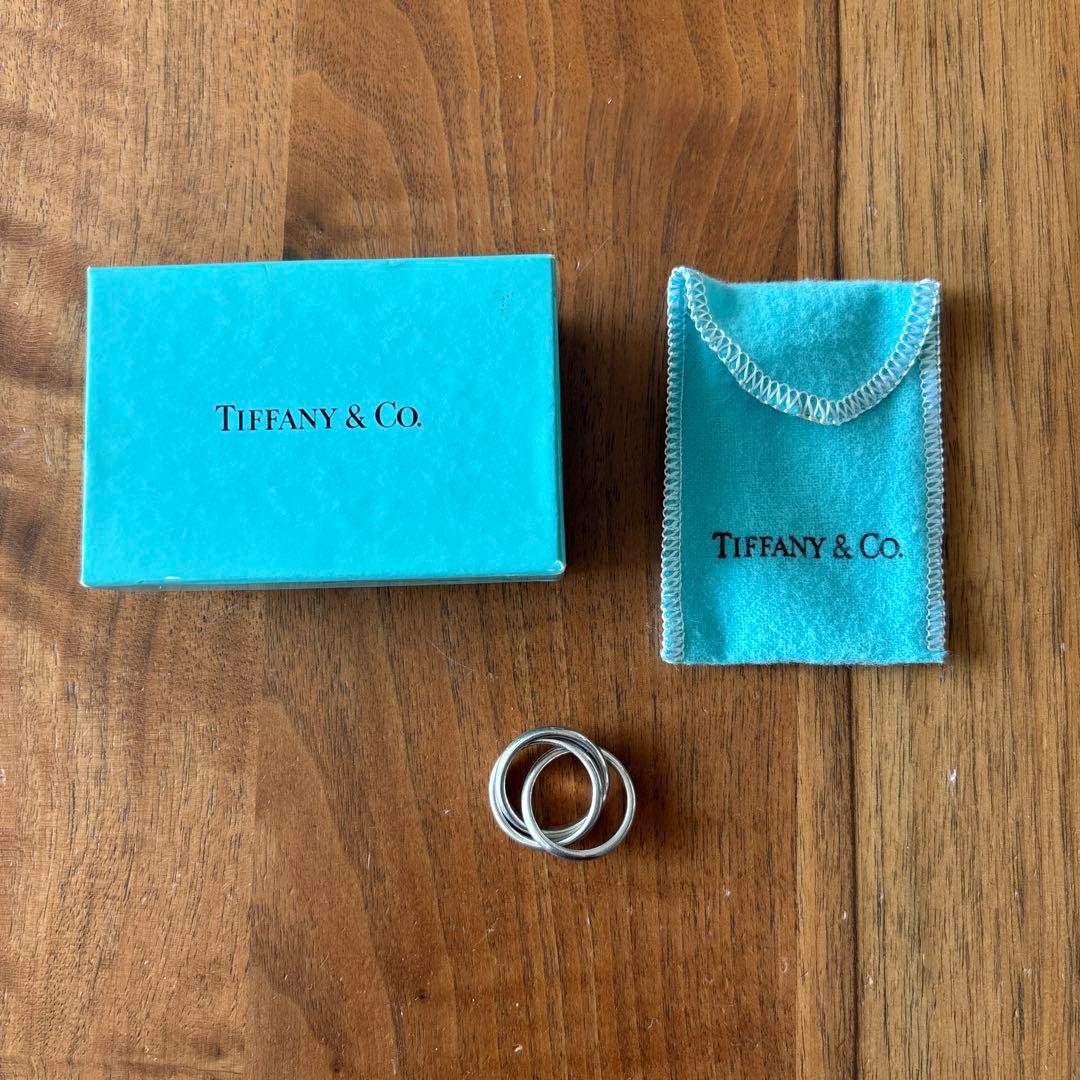 専用　ティファニー TIFFANY トリニティ リング 3連