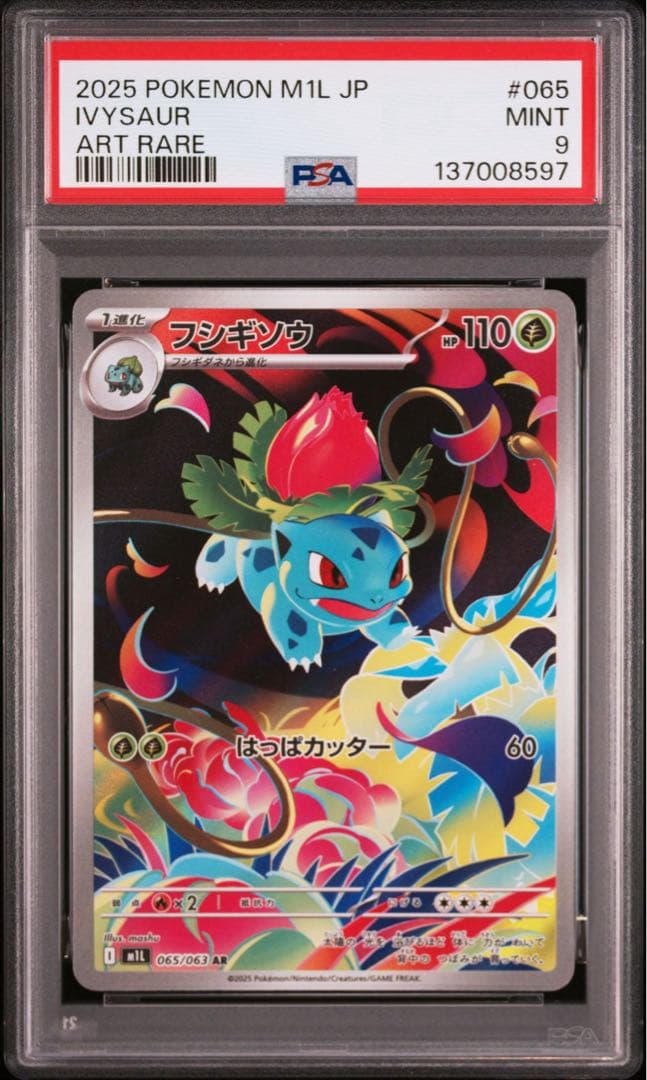 【PSA9】ポケモンカード メガフシギバナex フシギダネ　フシギソウ　3連番