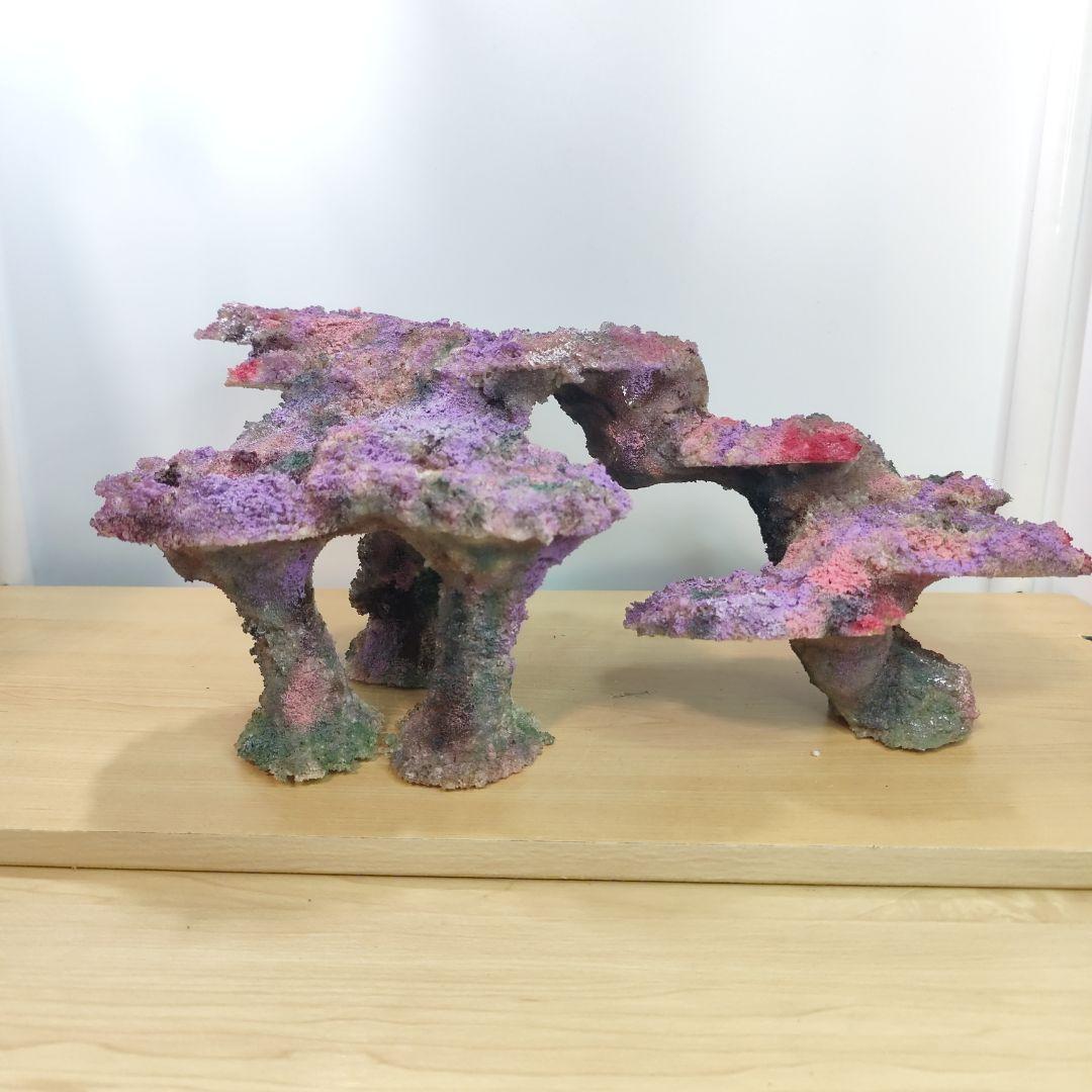 ❖新品アク抜き不要 人工ライブロック 60cm海水水槽用 レプリカ 多孔質安い7