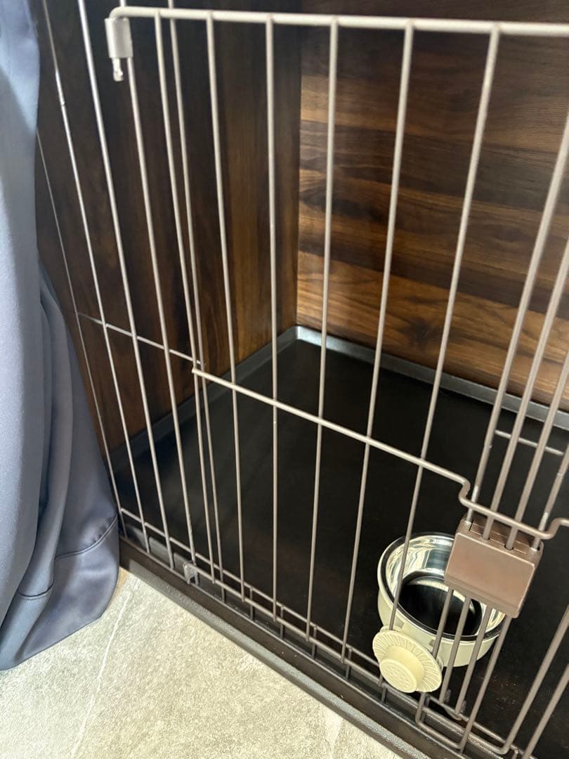 美品ペットケージ　ペットサークル　カーテン付　アイリスオーヤマNFPC-1200