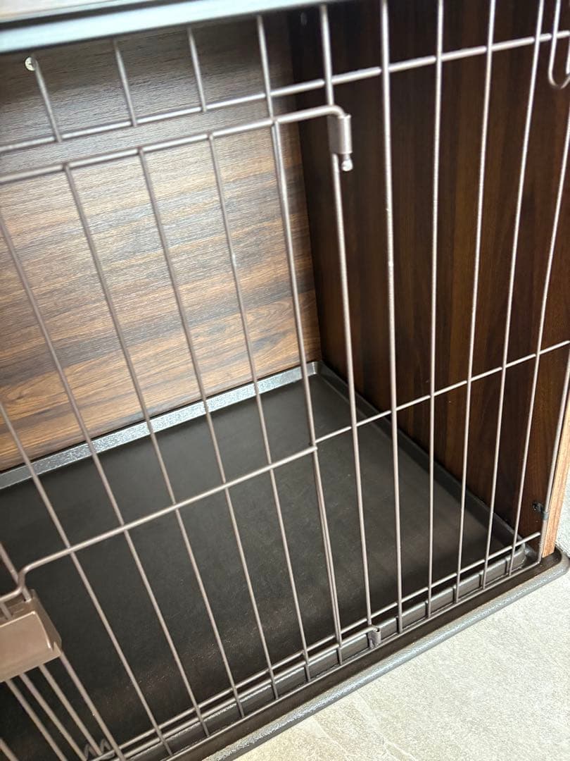 美品ペットケージ　ペットサークル　カーテン付　アイリスオーヤマNFPC-1200