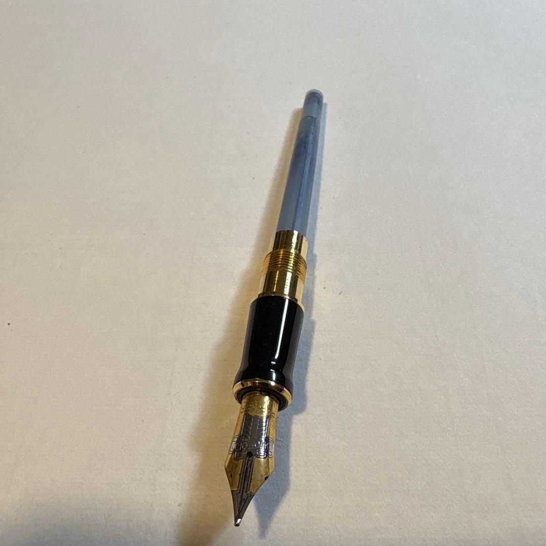 パーカー デュオフォール　センチティニアル⁇黒　M中字　万年筆　中古品　送料込み