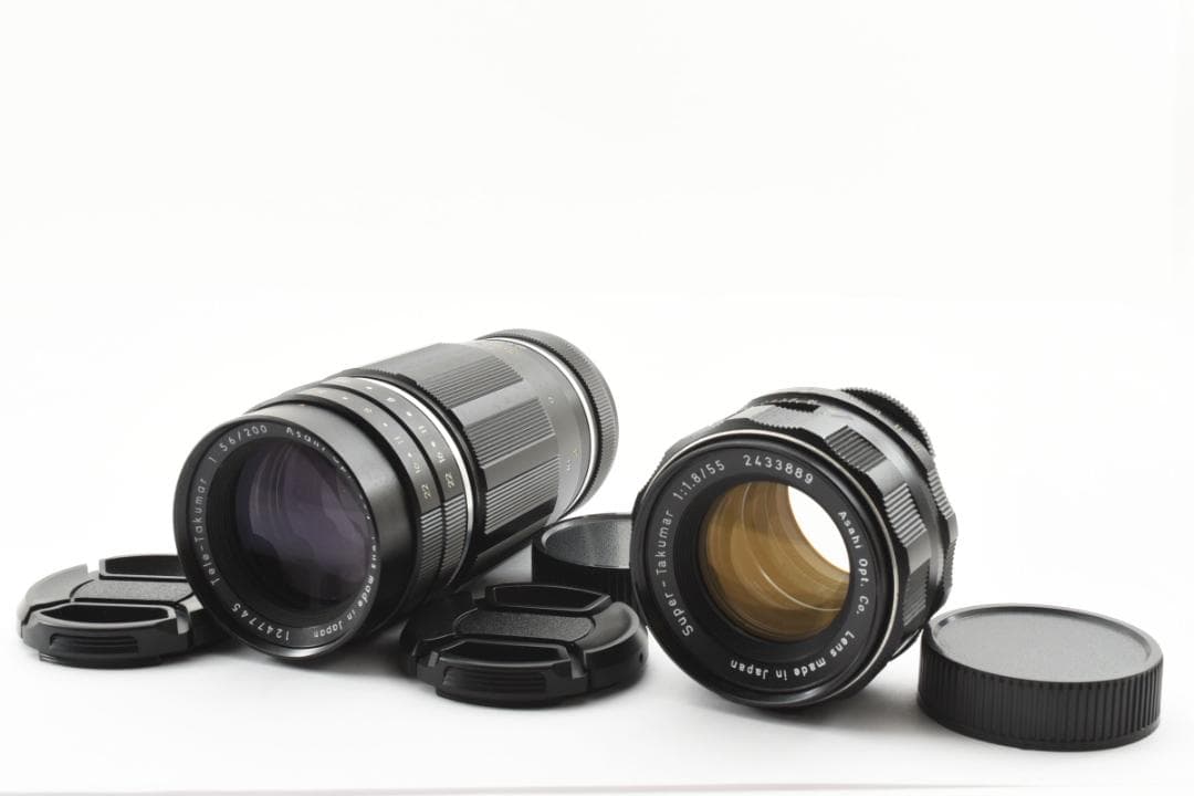【お得な2点セット】Super Takumar 55mm 200mm SO262