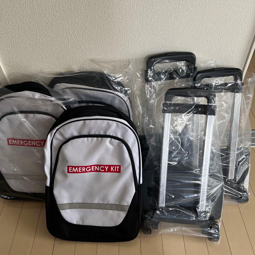 キャリー付き防災リュック