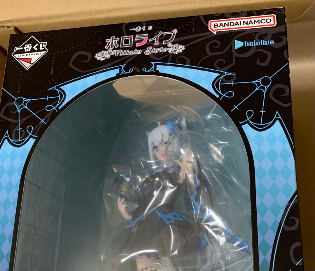 ホロライブ　一番くじ　白上フブキ　フィギュア