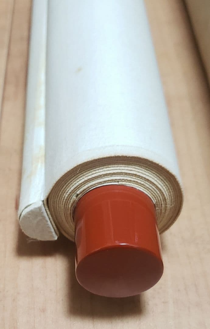 【ススキに狸図/月下】森徹山 2536 タヌキ　掛け軸　肉筆