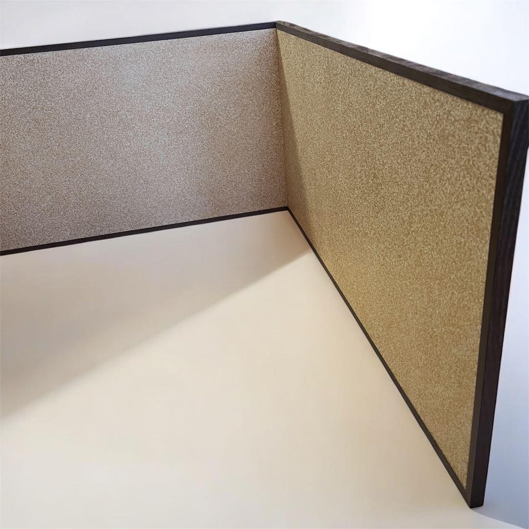 茶道具 桑縁 京間用 金砂子 風炉先屏風 元箱