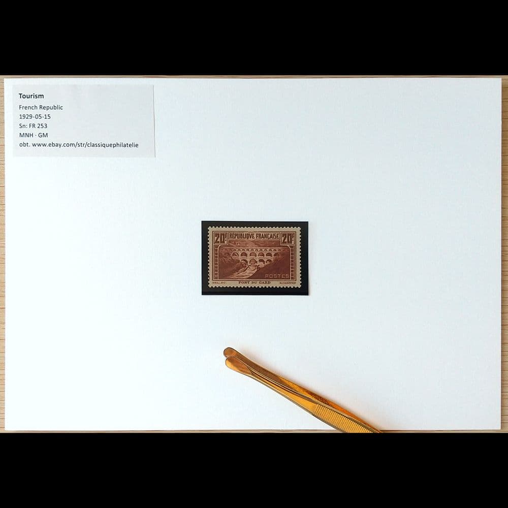 観光切手（フランス 1929年）