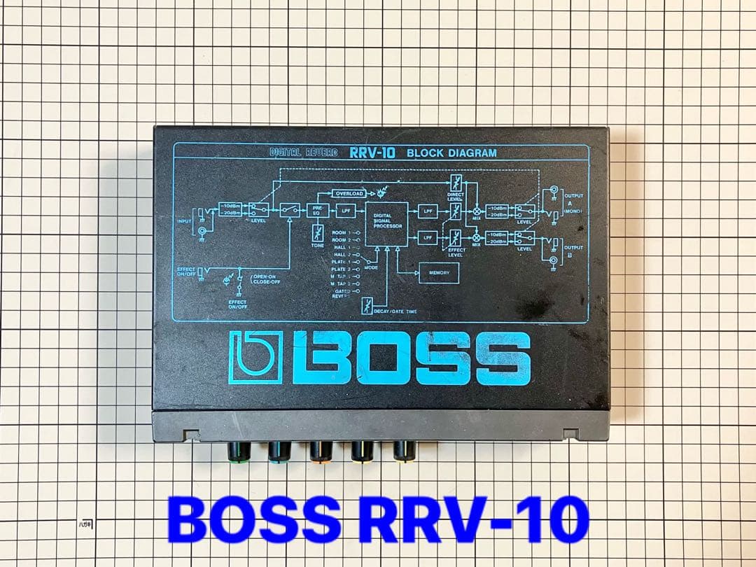 RRV-10 BOSS デジタル リバーブ ボス