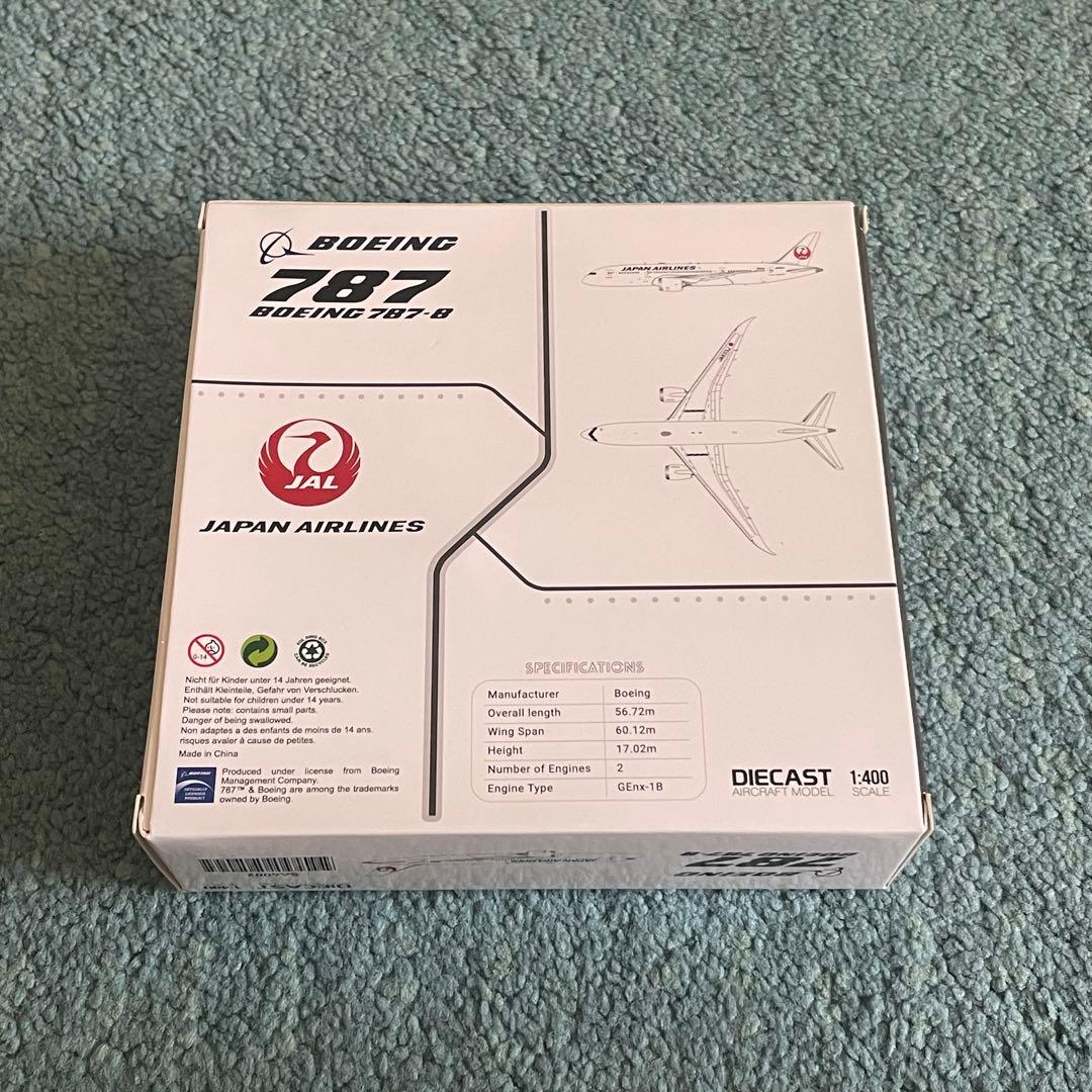 JAL 787-8 日本航空 JA833J JC 1:400