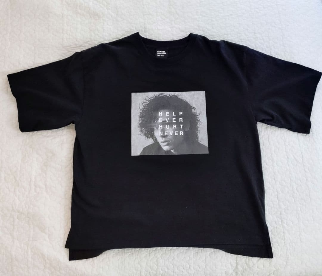 【初期・希少】藤井風 HEHN顔 Tシャツ Mサイズ ブラック