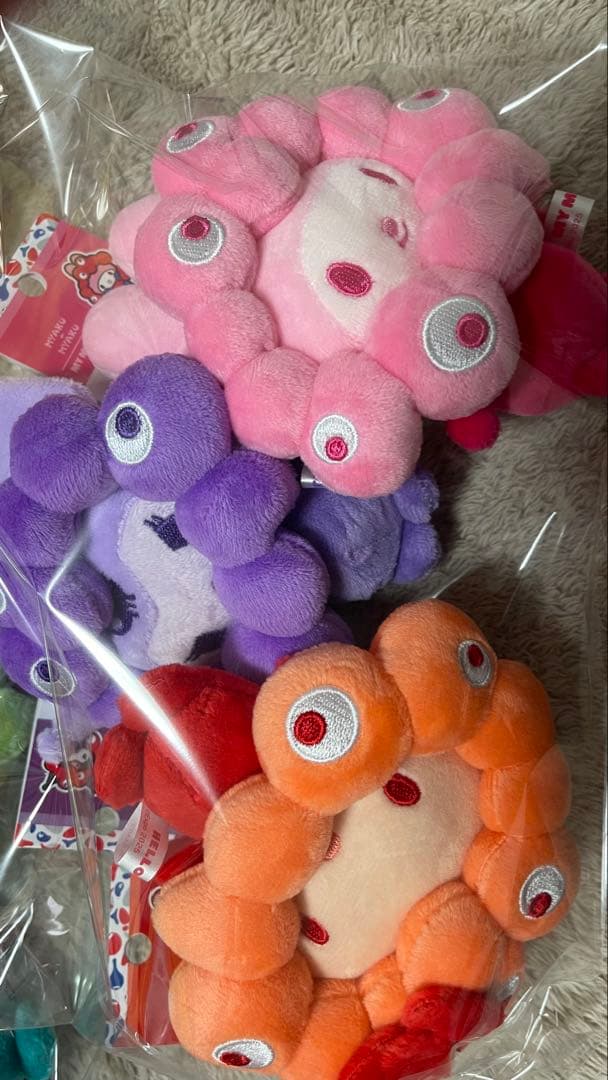 新作　推しカラーサンリオミャクミャク　なりきりぬいぐるみBC コンプリート