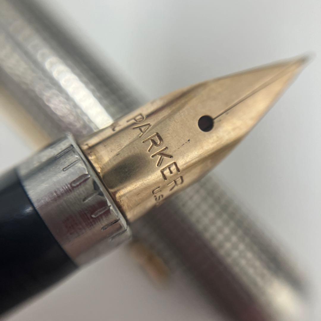【希少】【ヴィンテージ】PARKER STERLING SILVER万年筆