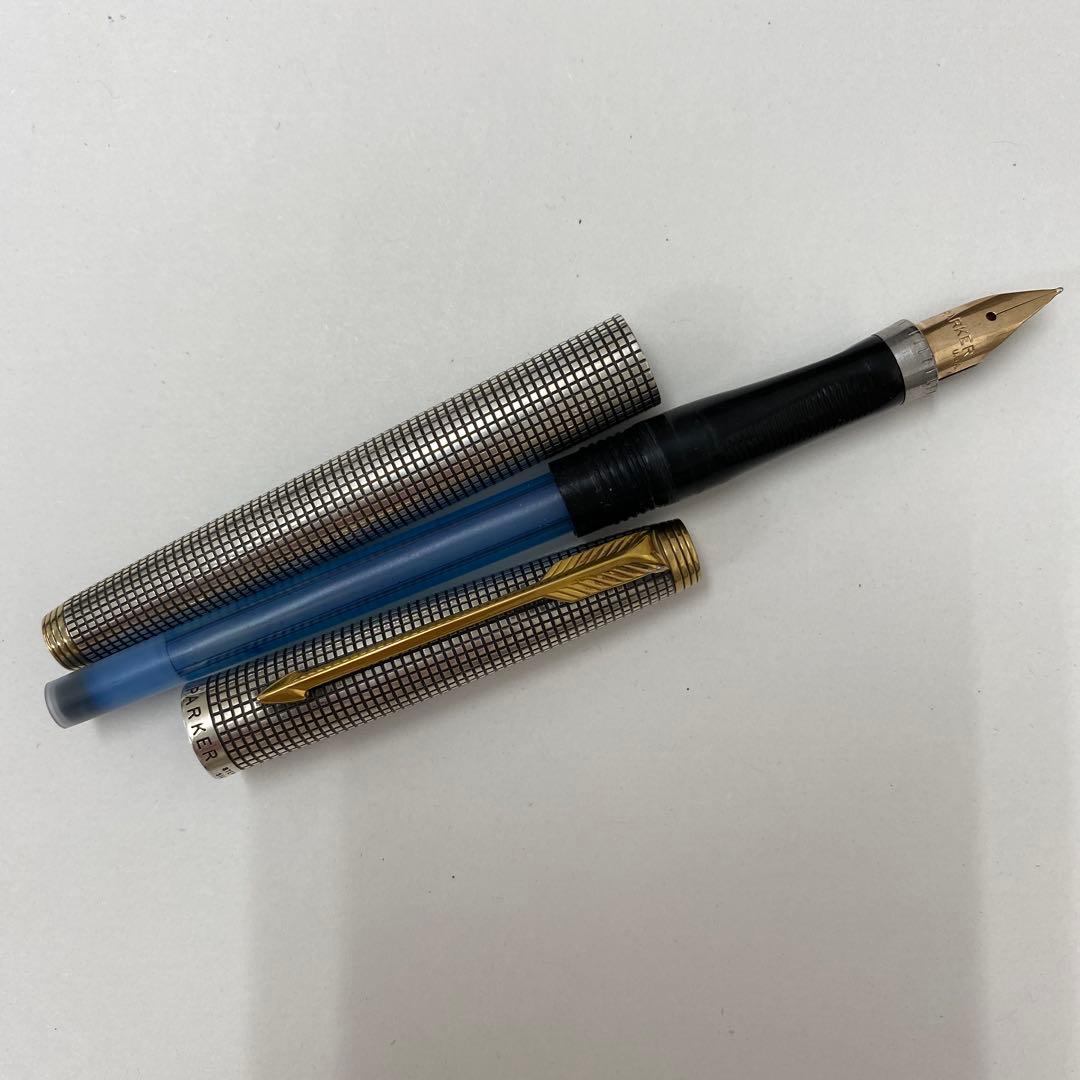 【希少】【ヴィンテージ】PARKER STERLING SILVER万年筆