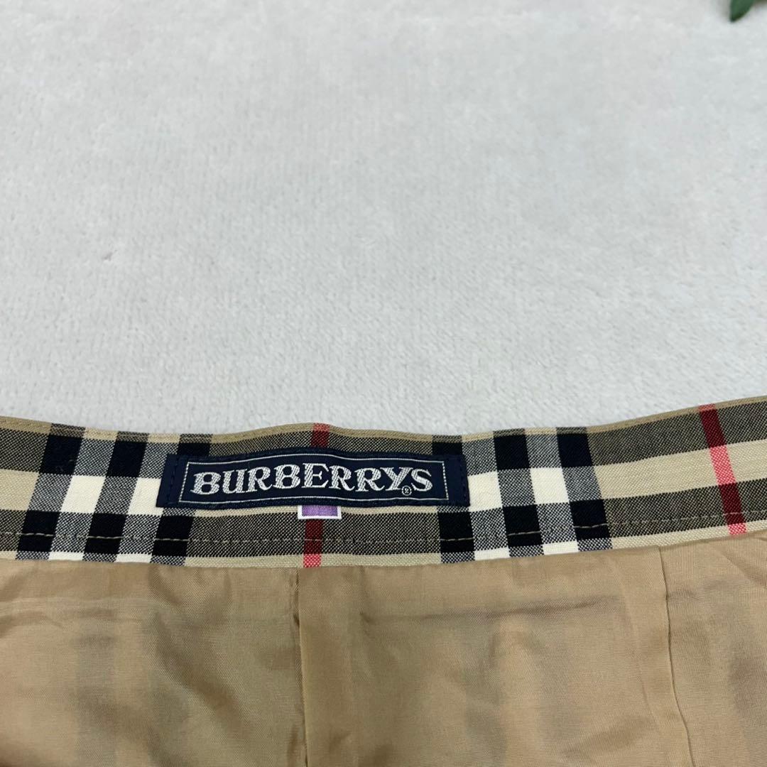 K405 3XL バーバリー 大きいサイズ ひざ丈スカート ベージュ レディース