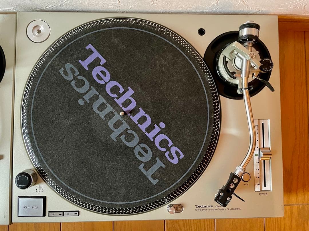 Technics SL-1200MK5 ターンテーブル2台セット 針つき