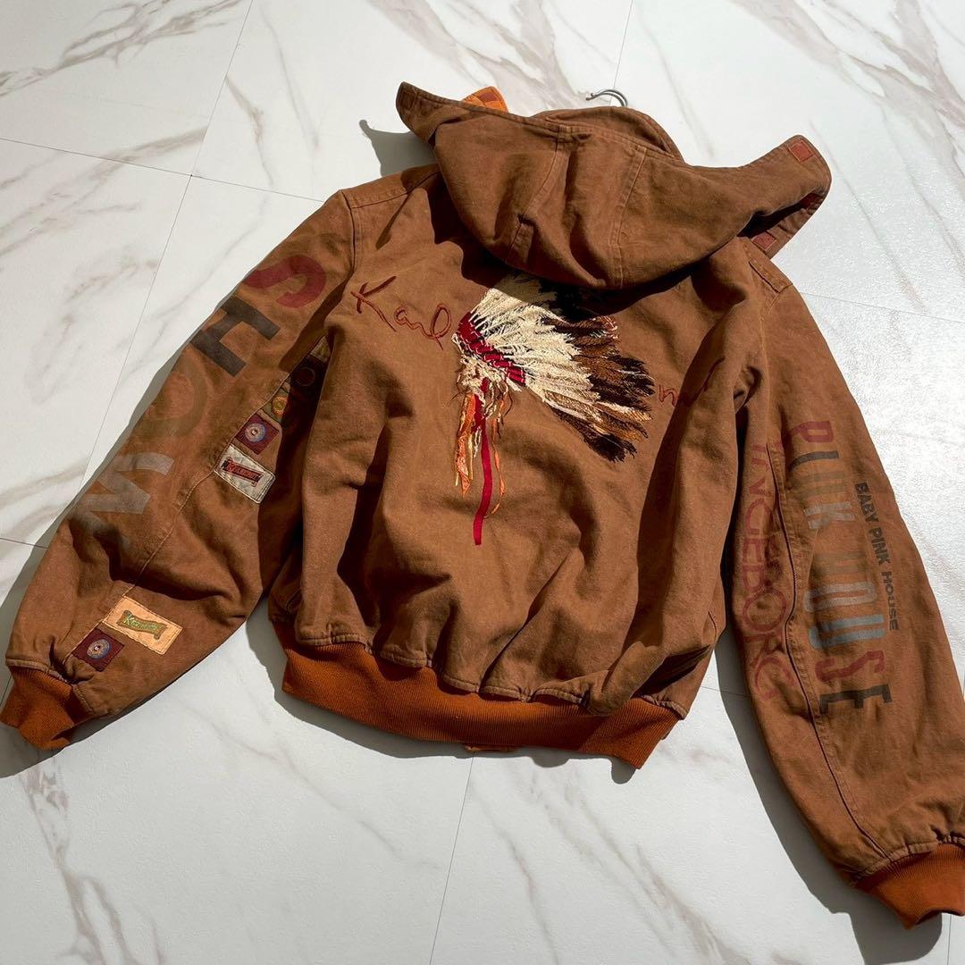 【超希少】カールヘルム フライトジャケット インディアン ワッペン 2way