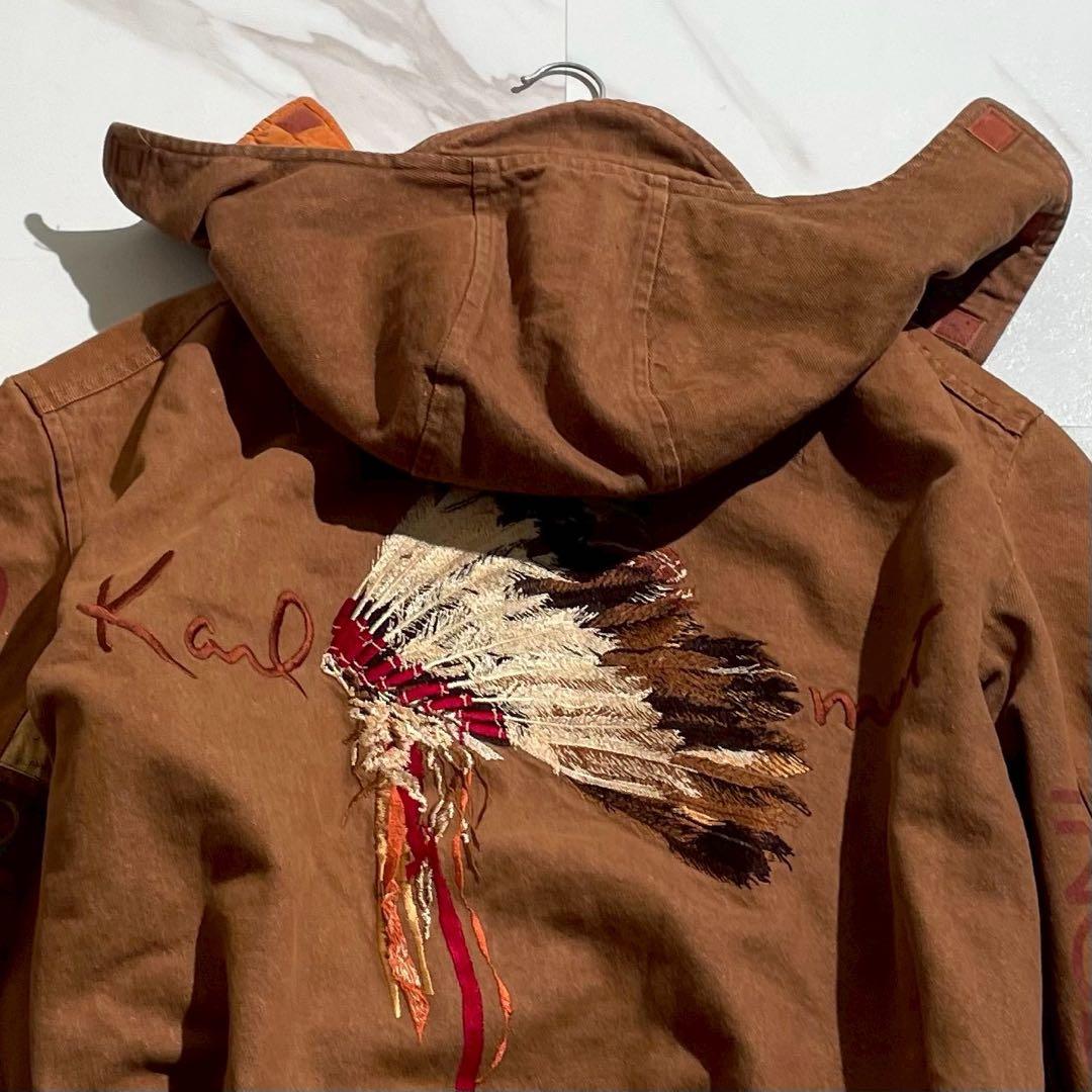 【超希少】カールヘルム フライトジャケット インディアン ワッペン 2way