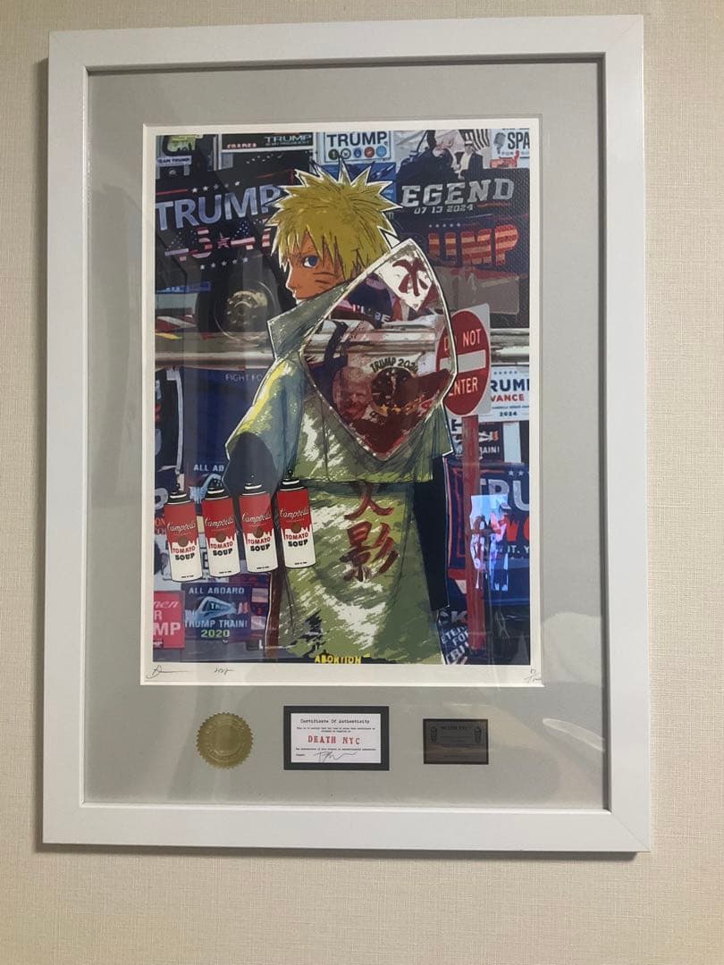 death nyc ナルト✖️トランプ 世界限定100
