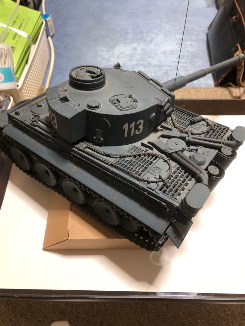 1/24戦車モデル グレー 113