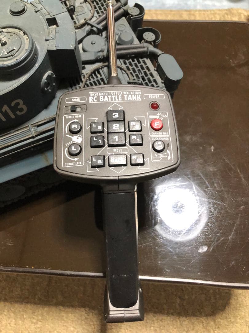 1/24戦車モデル グレー 113