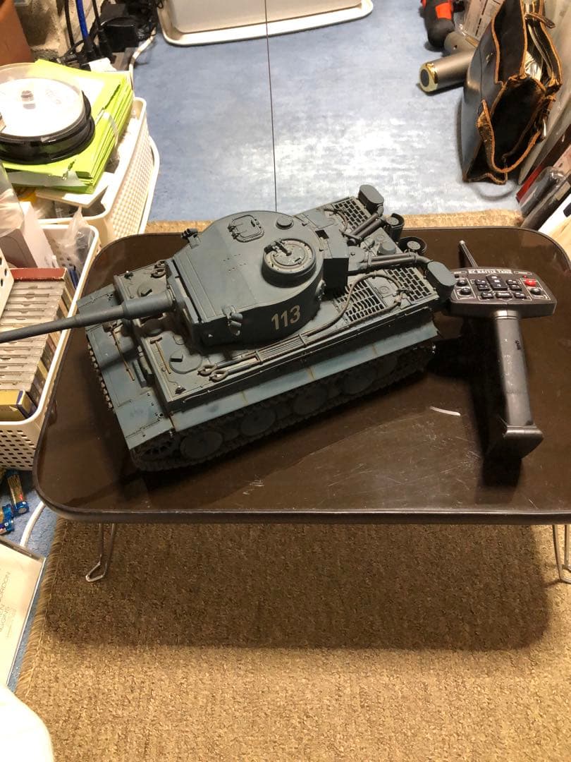 1/24戦車モデル グレー 113