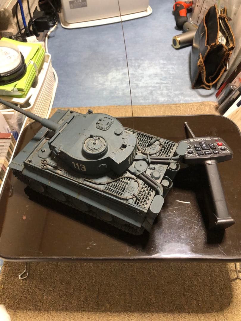 1/24戦車モデル グレー 113