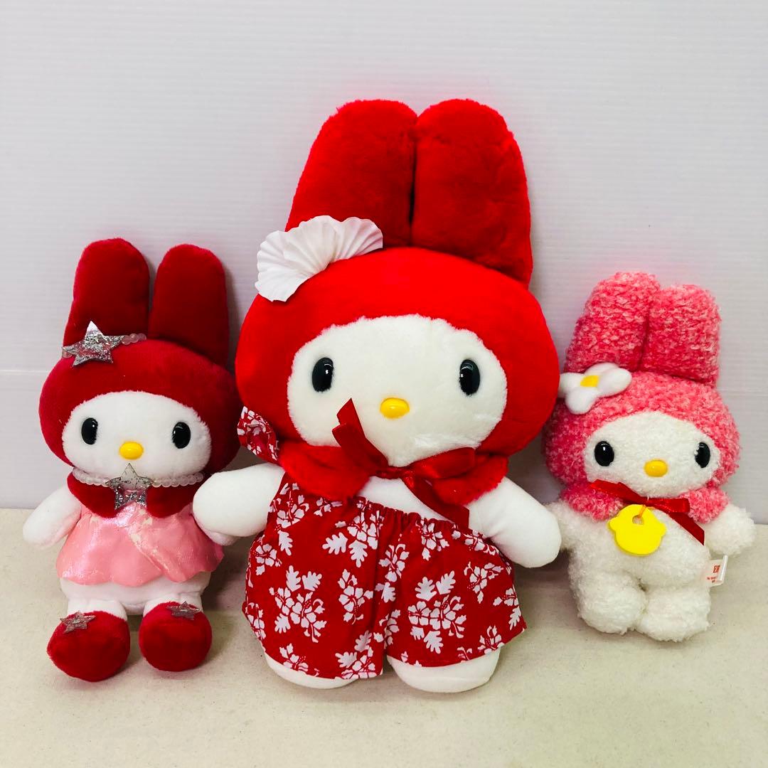 【３種セット★1999年製あり】マイメロディ　マイメロ　ぬいぐるみ　サンリオ