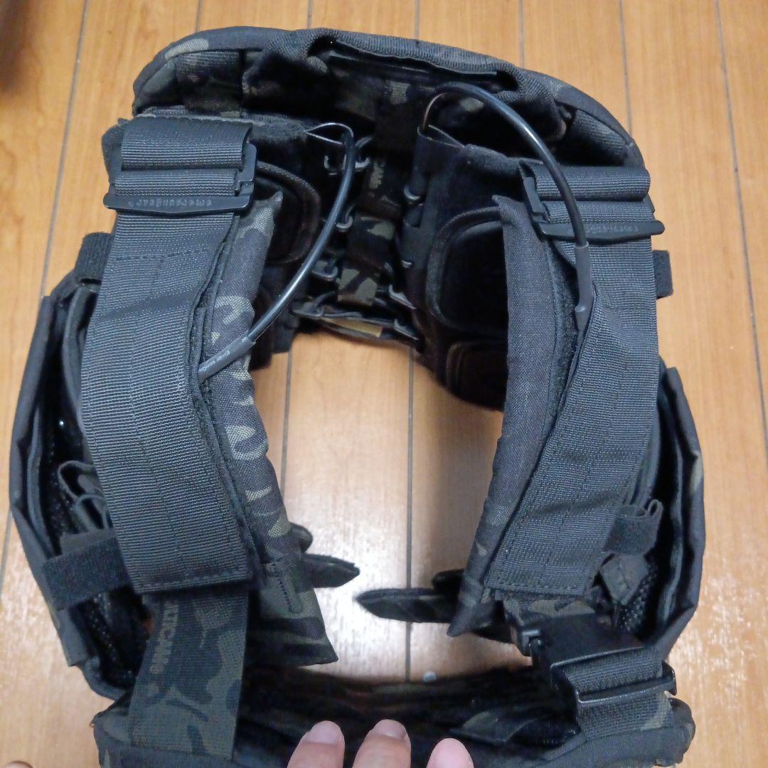 エマーソンギア　プレートキャリア　cpc　マルチカムブラック