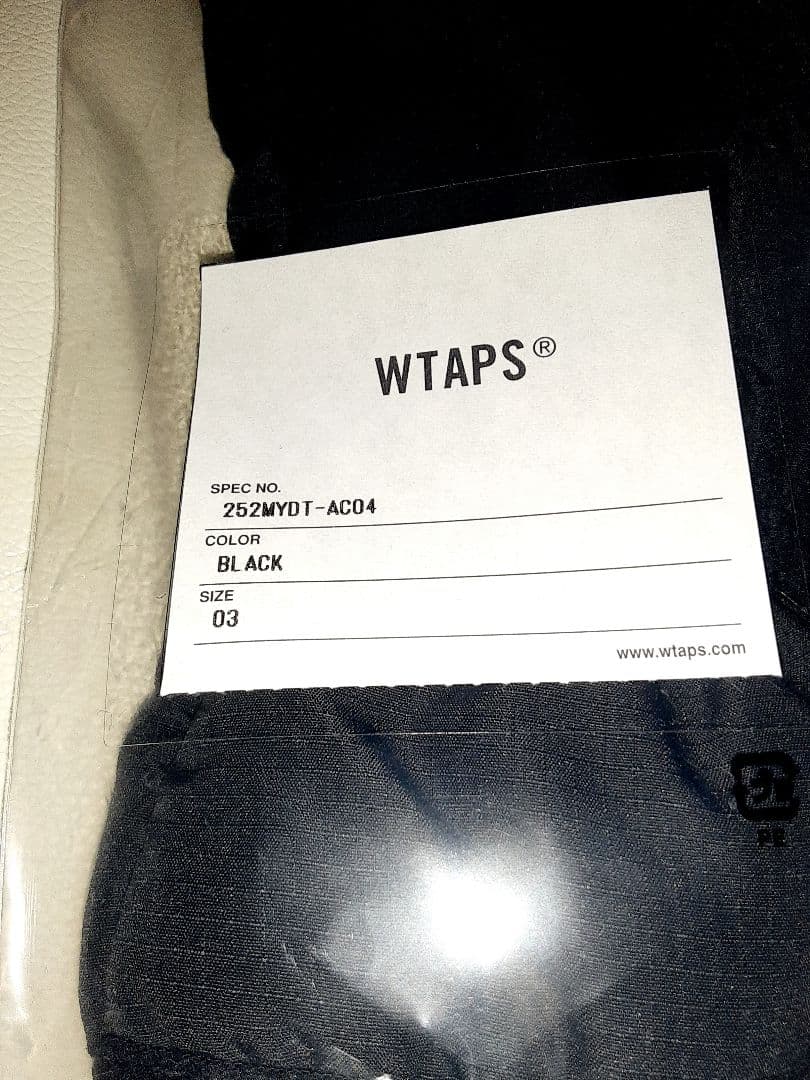 WTAPS ブラック ミトン サイズ03L