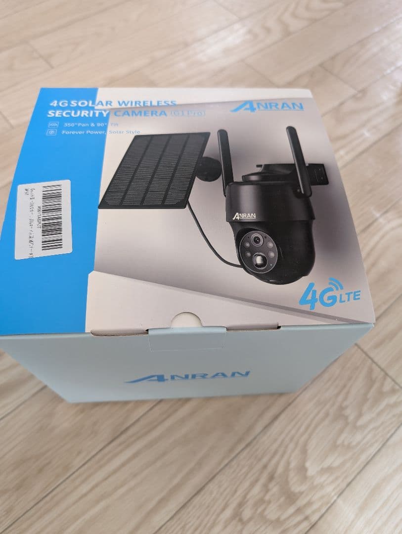 ANRANソーラーカメラ G1 Pro 新品未使用　Wi-Fi不要　LTEモデル
