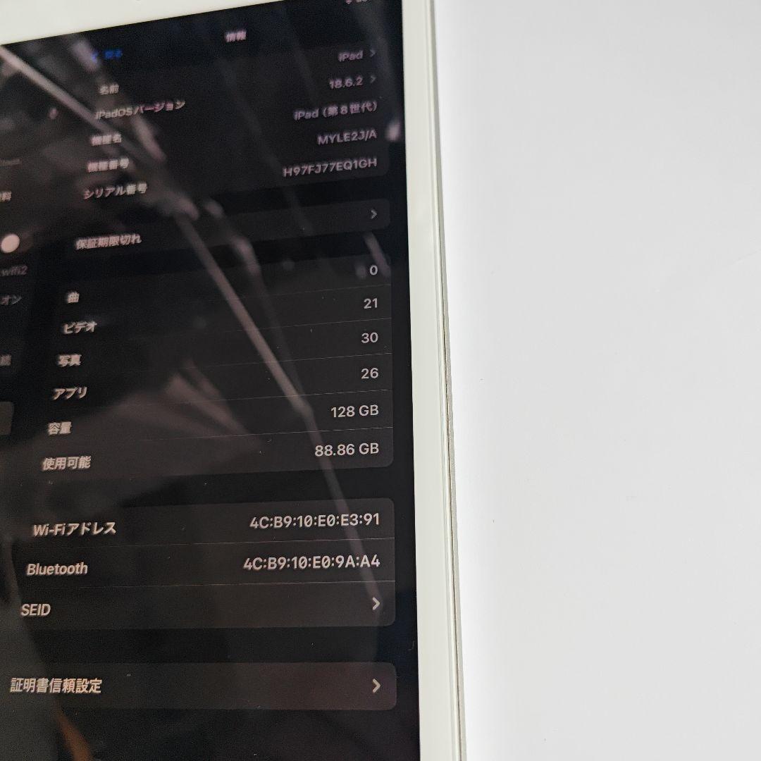 ホワイト iPad 標準サイズ 本体