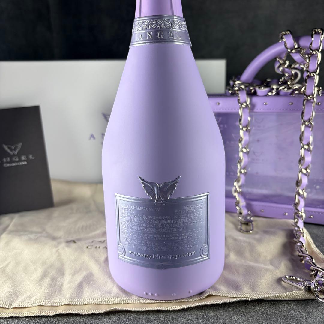 エンジェル　シャンパン　ドゥミセック　パープル　レザー　ロゼ　586
