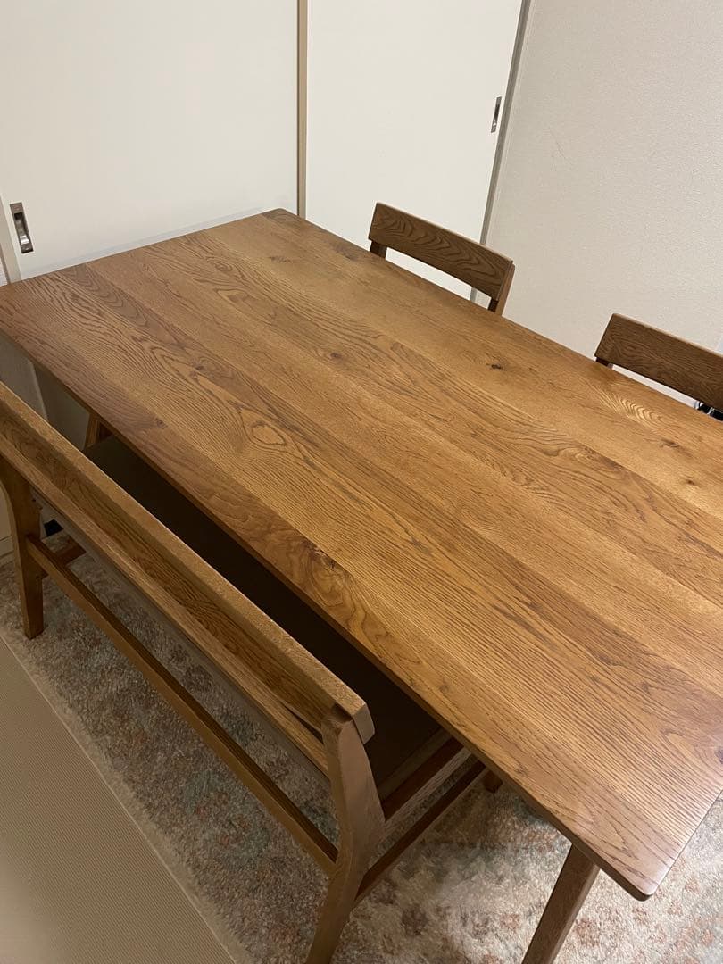 「Teddy様 」専用unico ADDAY アディダイニングテーブル4点セット