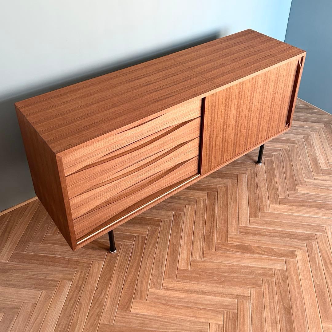 裏*庭様 チーク サイドボード チェスト 北欧 ミッドセンチュリー ビンテージ