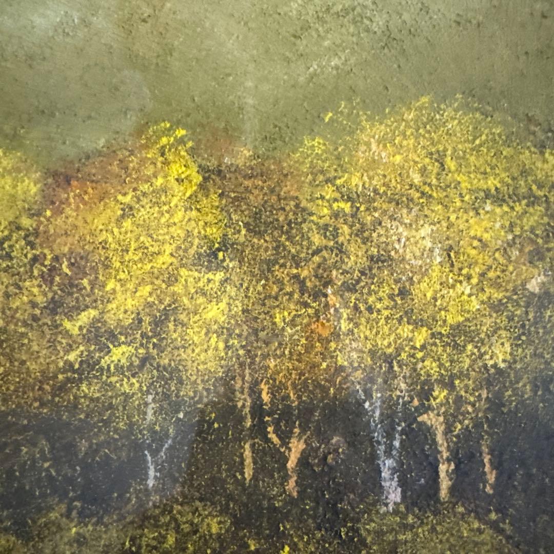 油絵　F4号　幸運絵画　プレゼントにも