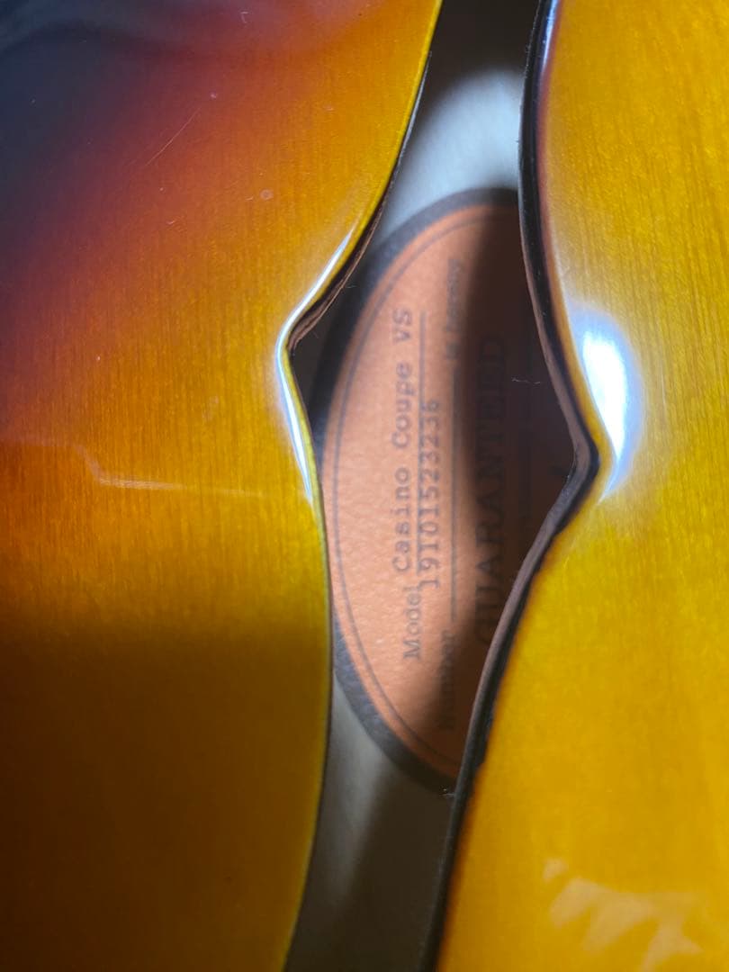 ギター Casino Coupe Vintage Sunburst