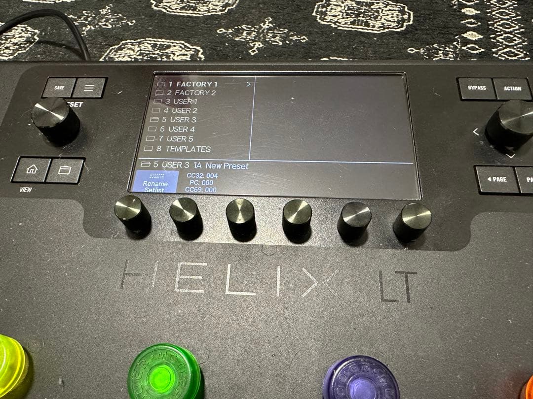 ギター helix lt