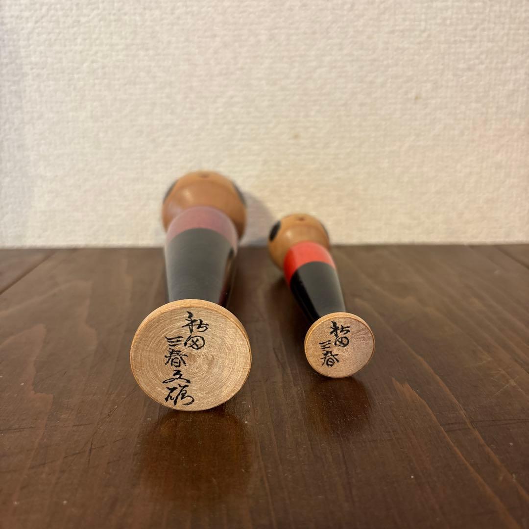 コゲスンボコ社 BEAMS×fennica ラグビーこけし2体セット