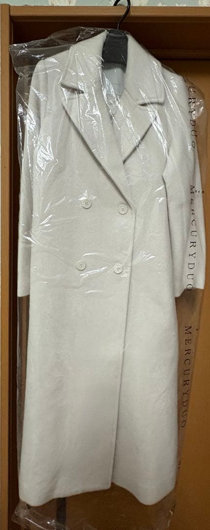 鈴さん専用　MERCURYDUO ウールチェスターコート　アイボリー