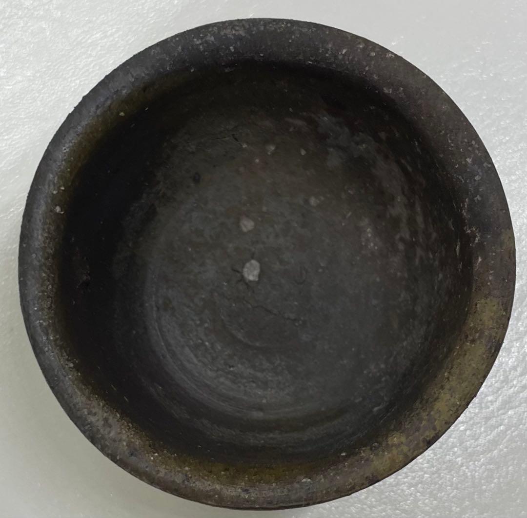 県指定重要無形文化財　森陶岳　備前焼　ぐい呑　共箱　　　J34