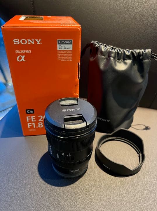超美品 SONY FE 20mm F1.8 G SEL20F18G