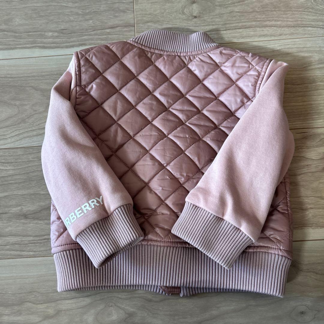 BURBERRY ピンク キルティングジャケット　ブルゾン