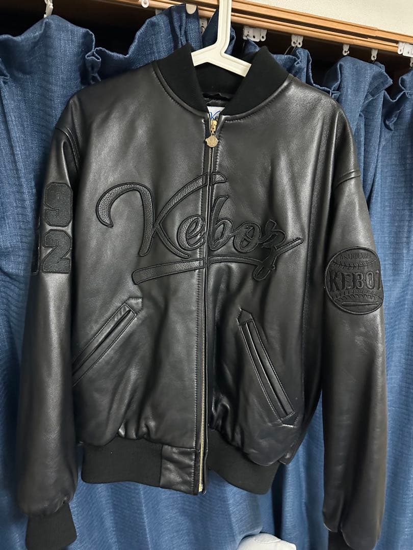 Keboz ブラックレザージャケット