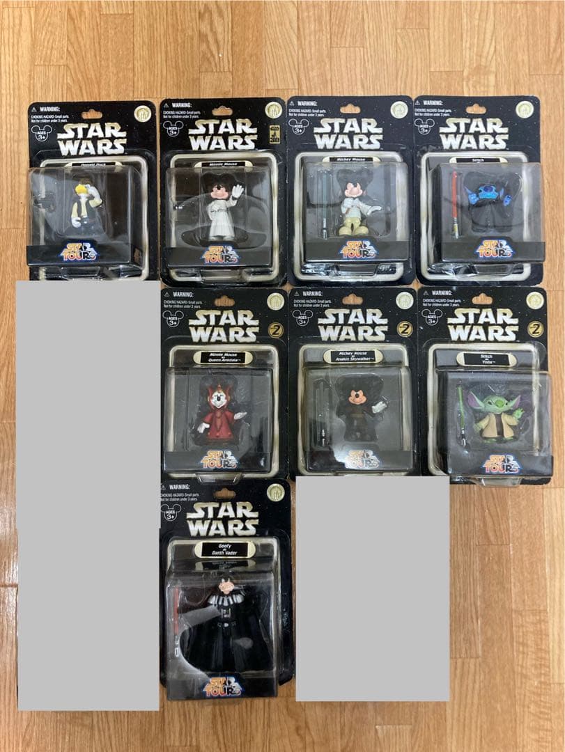 STAR WARS ディズニー フィギュア 8体セット