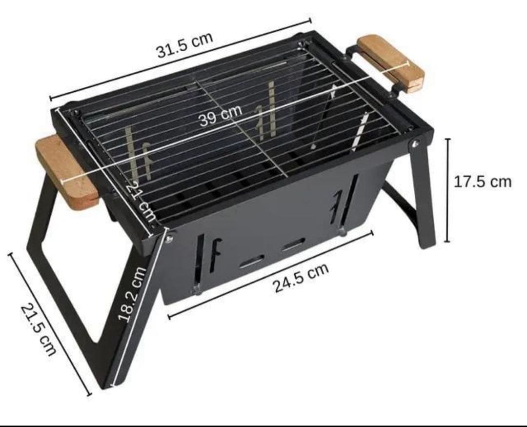 バーベキューアイアンテーブル FX-7165ver2 アイアンBBQローテーブル