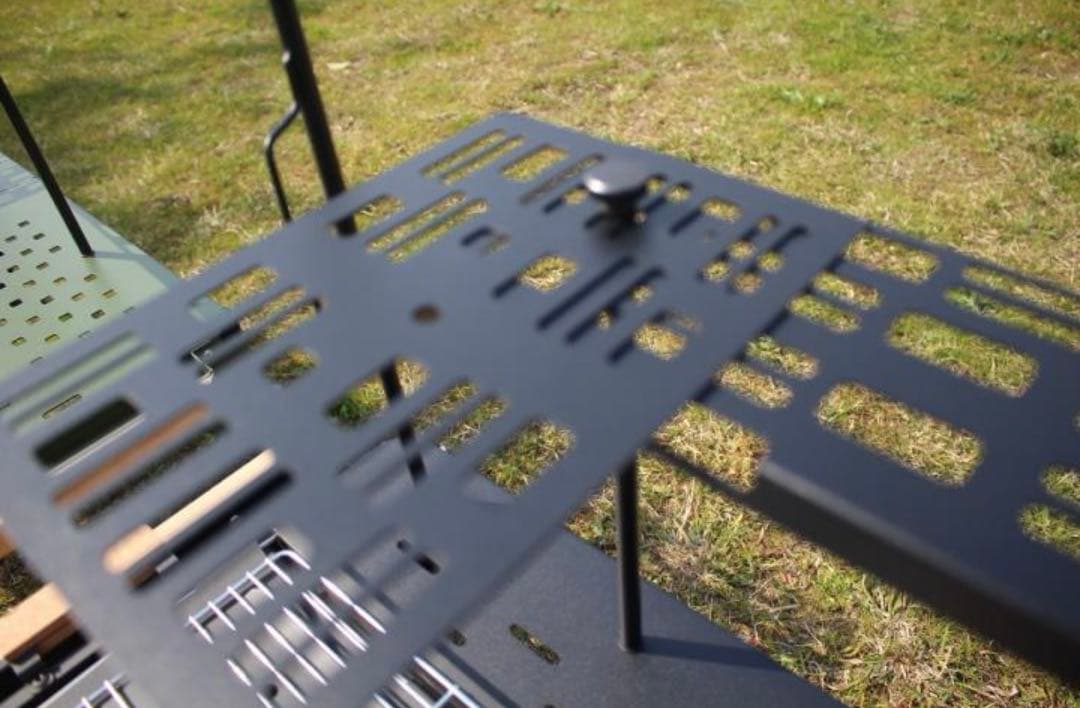 バーベキューアイアンテーブル FX-7165ver2 アイアンBBQローテーブル