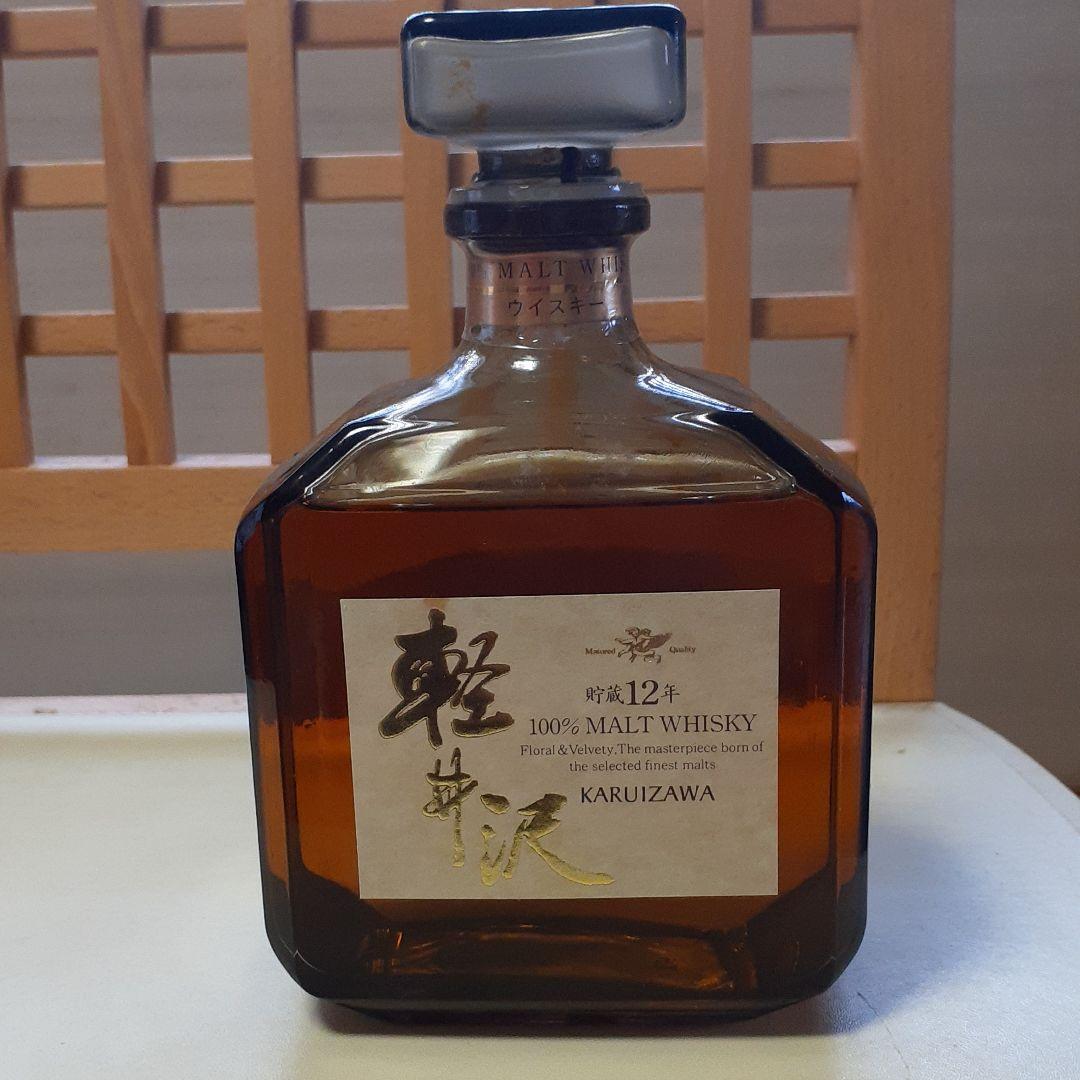 軽井沢　貯蔵12年　100%MALT WHISKY