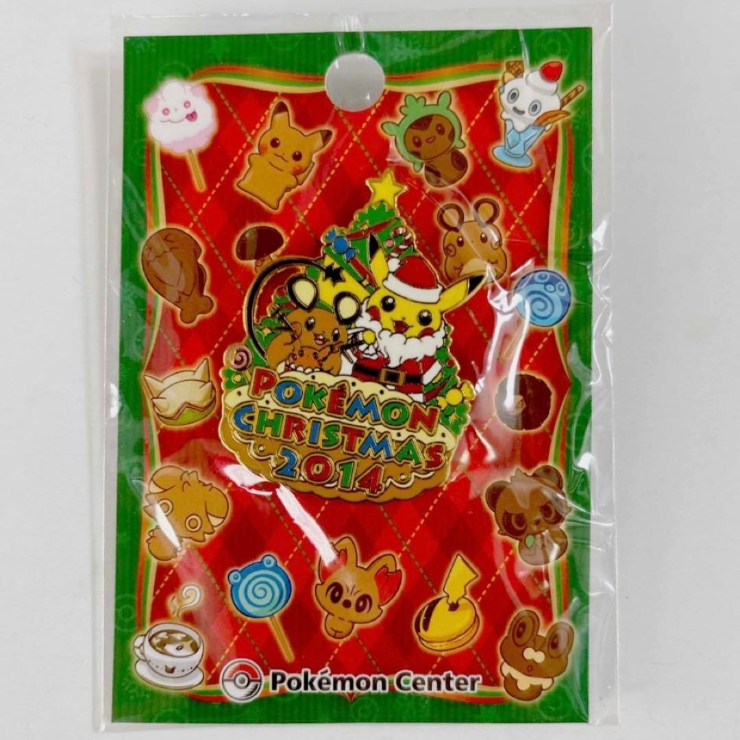 ポケモンクリスマス ピンバッジ　ポケモンセンター　クリスマス　ピンズ